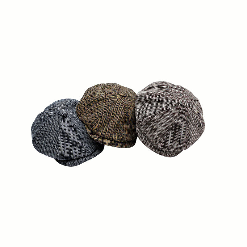 Shelby Wool beret classic retro hat