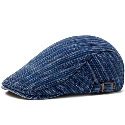 Milano Denim Washed Beret